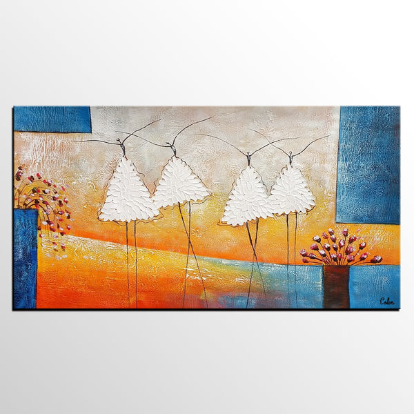 Abstract Modern Paintnig, Bedroom Wall Art Ideas, Simple Modern Painting, Abstract Painting for Sale, Ballet Dancer Painting-Grace Painting Crafts
