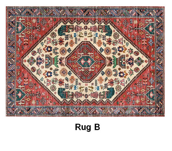 Persain Rugs for Dining Room, Oversized Area Rugs for Living Room, Extra Large Vintage Persian Rugs, Antique Persian Rug, Vintage Rugs for Bedroom-Grace Painting Crafts