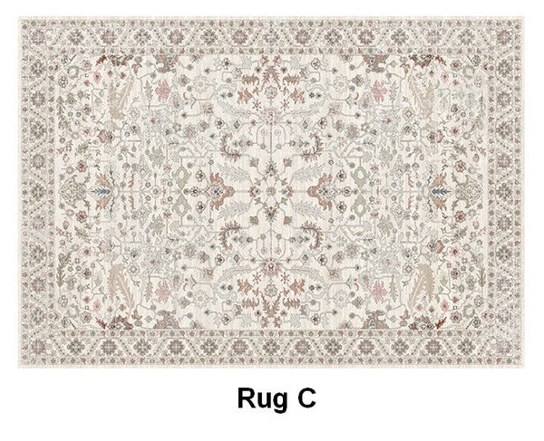 Persain Rugs for Dining Room, Oversized Area Rugs for Living Room, Extra Large Vintage Persian Rugs, Antique Persian Rug, Vintage Rugs for Bedroom-Grace Painting Crafts