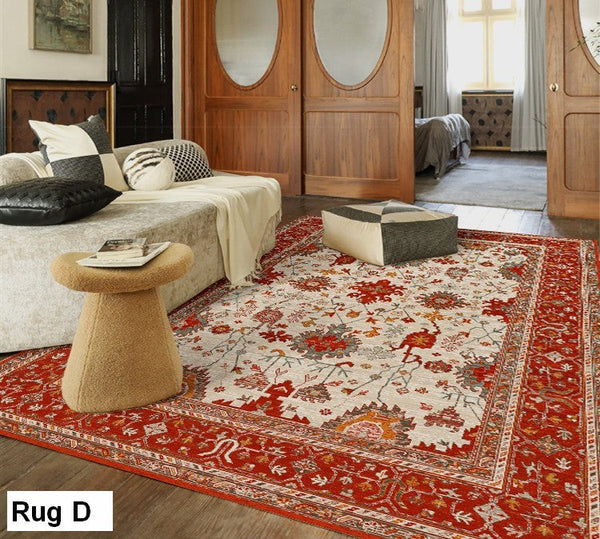 Persain Rugs for Dining Room, Oversized Area Rugs for Living Room, Extra Large Vintage Persian Rugs, Antique Persian Rug, Vintage Rugs for Bedroom-Grace Painting Crafts
