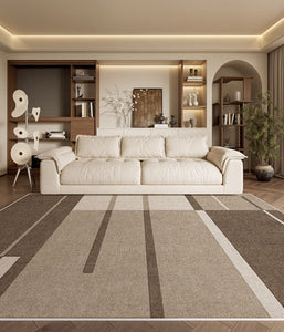 Dining Room Modern Rugs, Extra Large Geometric Modern Rugs in Bedroom, Unique Large Contemporary Floor Carpets for Living Room-Grace Painting Crafts