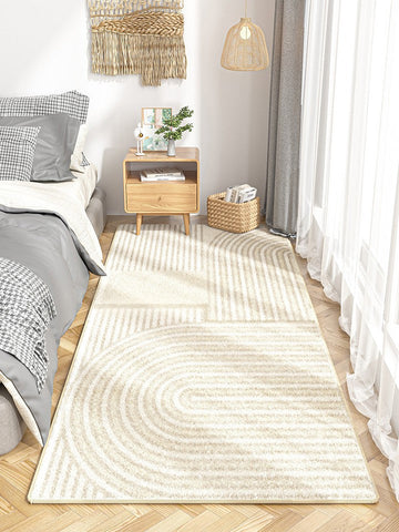 Thick Modern Runner Rugs Next to Bed, Contemporary Runner Rugs for Living Room, Bathroom Runner Rugs, Kitchen Runner Rugs, Hallway Runner Rugs-Grace Painting Crafts