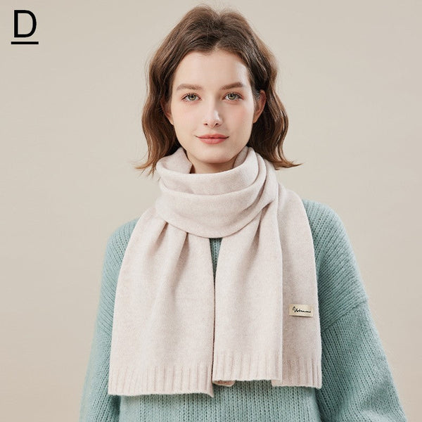 Cozy Winter Scarf, Modern Fashion Designer Scarf, Casual Scarf for Women, Soft Cashmere Scarf for Women, Cold Weather Scarf, Wool Scarf for Women-Grace Painting Crafts