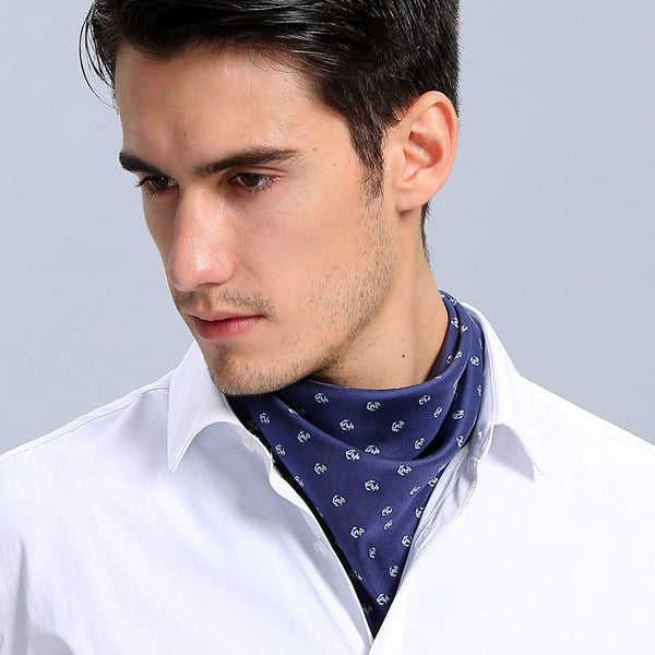 Summer Silk Scarf Men, Formal Silk Scarf Mens, Small Square Silk Scarf, Mens Dress Silk Scarf, Skinny Silk Scarf Men, Pure Silk Square Scarf, Soft Silk Scarf Mens, Silk Neckerchief For Men-Grace Painting Crafts