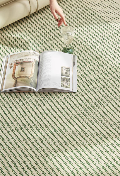 Contemporary Abstract Rugs for Dining Room, Living Room Modern Rug Ideas, Bedroom Floor Rugs, Green Abstract Rugs for Living Room-Grace Painting Crafts