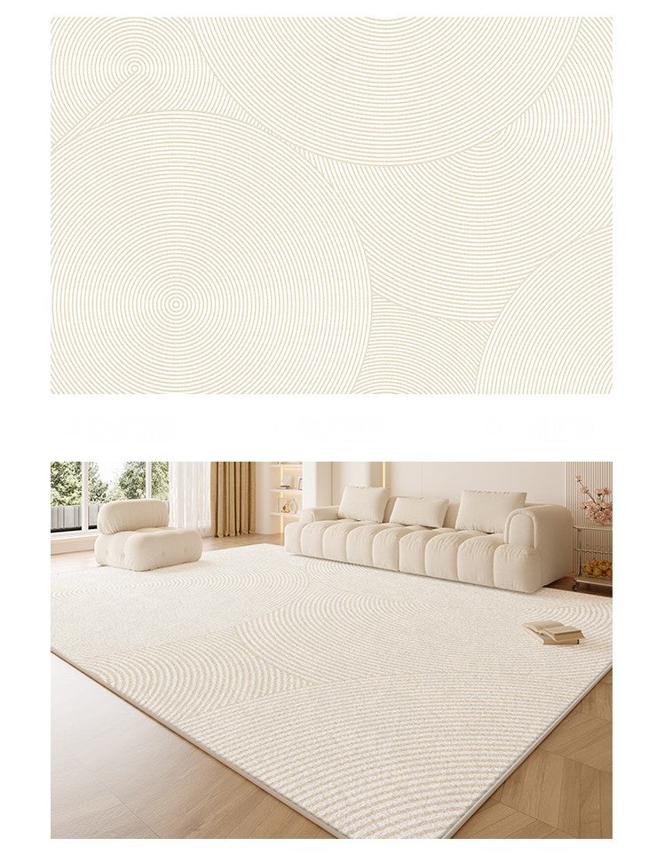 Living Room Abstract Modern Rugs, Extra Large Modern Rugs under Dining Room Table, Contemporary Modern Rugs, Contemporary Geometric Carpets-Grace Painting Crafts