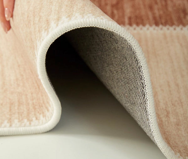 Abstract Modern Carpets for Living Room, Modern Rugs for Dining Room, Contemporary Rugs for Bedroom, Mid Century Modern Rugs Next to Bed-Grace Painting Crafts