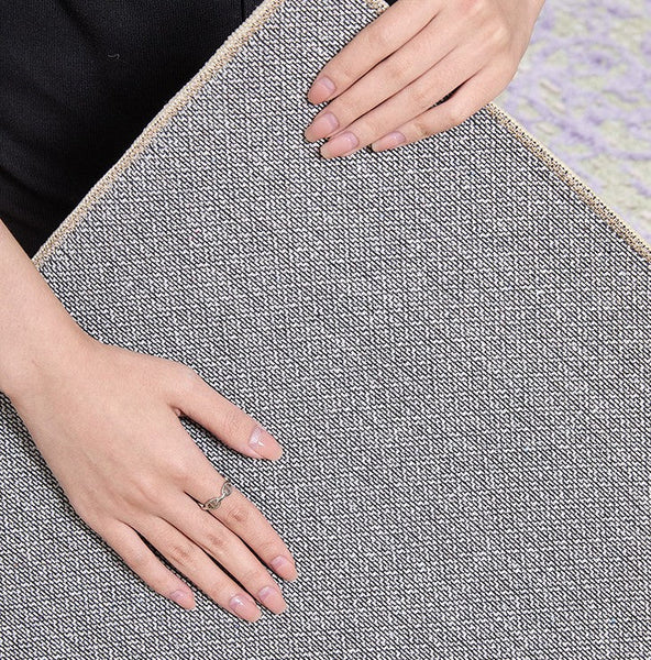 Mid Century Modern Rugs, Contemporary Modern Rugs for Dining Room, Bedroom Modern Floor Carpet, Blue Modern Rug Designs, Living Room Rug Ideas-Grace Painting Crafts