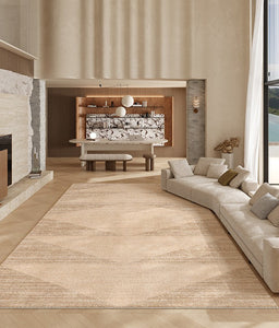 Modern Rugs under Dining Room Table, Geometric Modern Carpets for Office, Abstract Modern Rugs for Living Room, Contemporary Modern Rugs Next to Bed-Grace Painting Crafts