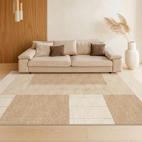 Large Modern Rugs for Living Room, Mid Century Modern Rugs for Bedroom, Contemporary Abstract Rugs under Dining Room Table-Grace Painting Crafts