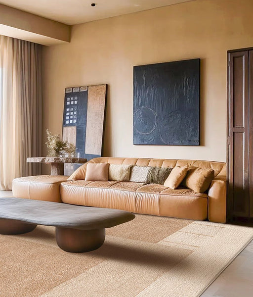 Large Modern Rugs for Living Room, Mid Century Modern Rugs for Bedroom, Contemporary Abstract Rugs under Dining Room Table-Grace Painting Crafts