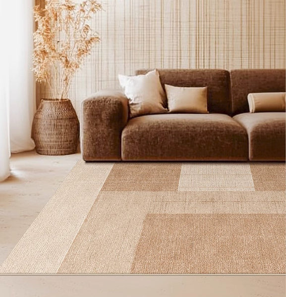 Large Modern Rugs for Living Room, Mid Century Modern Rugs for Bedroom, Contemporary Abstract Rugs under Dining Room Table-Grace Painting Crafts