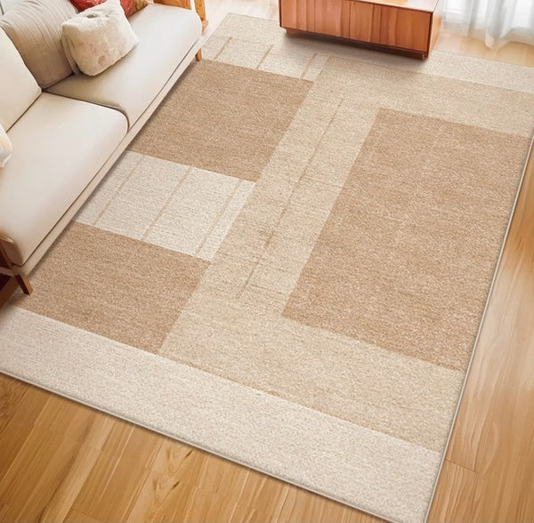 Large Modern Rugs for Living Room, Mid Century Modern Rugs for Bedroom, Contemporary Abstract Rugs under Dining Room Table-Grace Painting Crafts