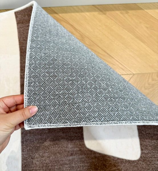 Abstract Contemporary Rugs for Bedroom, Modern Rugs under Sofa, Dining Room Floor Rugs, Modern Rug Ideas for Living Room-Grace Painting Crafts