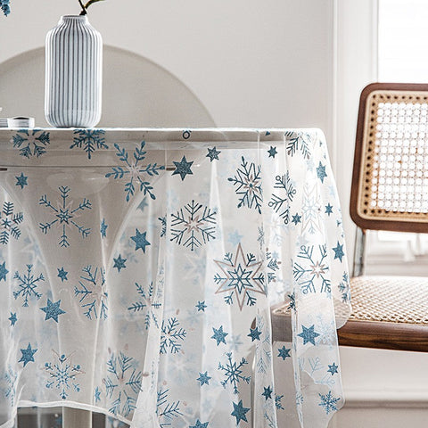 Lace Embroidered Table Covers, Rectangular Table Covers for Coffee Table, Oversized Modern Lace Tablecloths, Extra Large Rectangular Tablecloth for Oval Table-Grace Painting Crafts