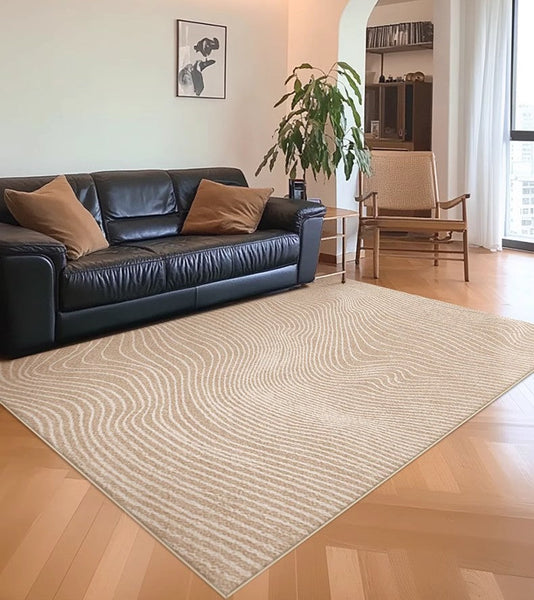 Bedroom Floor Rugs, Extra Large Modern Rugs for Living Room, Oversized Modern Rug for Living Room, Geometric Contemporary Rugs for Dining Room-Grace Painting Crafts