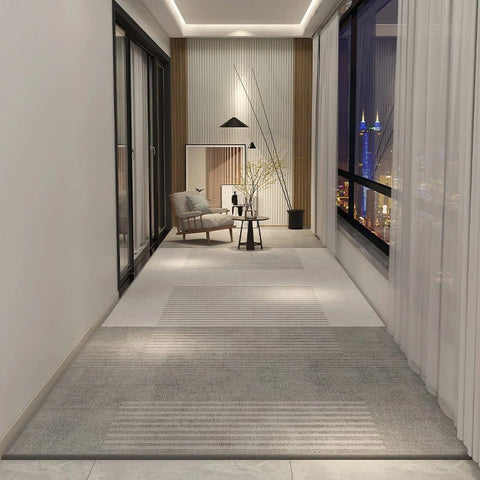 Non Slip Modern Long Hallway Runners, Entrance Hallway Runners, Extra Long Hallway Runners, Long Narrow Runner Rugs, Entryway Runner Rug Ideas-Grace Painting Crafts