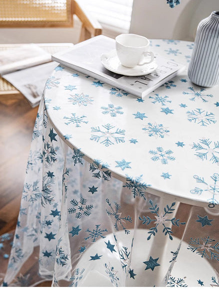 Extra Large Rectangular Tablecloth for Oval Table, Lace Embroidered Table Covers, Rectangular Table Covers for Coffee Table, Oversized Modern Lace Tablecloths-Grace Painting Crafts