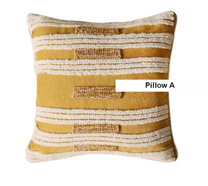 Decorative Modern Pillows for Couch, Decorative Pillows for Living Room, Modern Square Sofa Pillows Covers, Modern Sofa Cushion-Grace Painting Crafts
