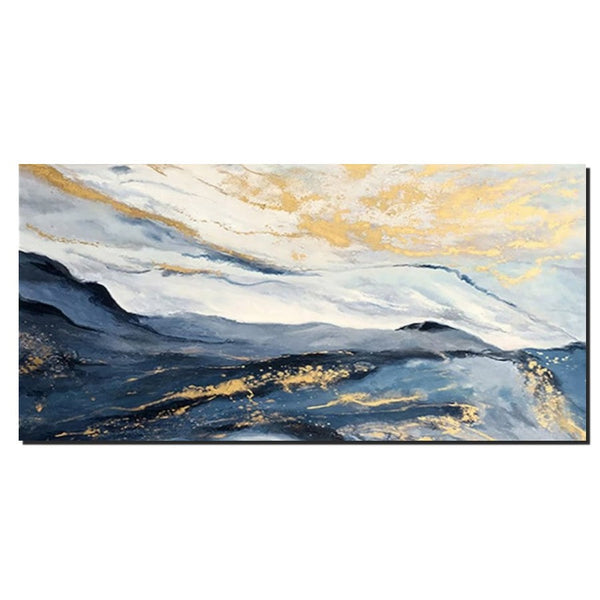 Acrylic Abstract Painting Behind Couch, Buy Paintings Online, Large Painting on Canvas, Living Room Wall Art Paintings, Simple Acrylic Painting Ideas-Grace Painting Crafts