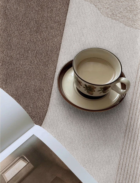 Unique Large Contemporary Floor Carpets for Living Room, Dining Room Modern Rugs, Extra Large Geometric Modern Rugs in Bedroom, Modern Rugs for Sale-Grace Painting Crafts