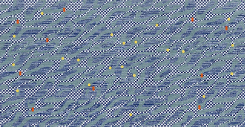 Abstract Area Rugs for Living Room, Contemporary Modern Rugs Next to Bed, Modern Carpets for Office, Geometric Modern Rugs under Dining Room Table-Grace Painting Crafts