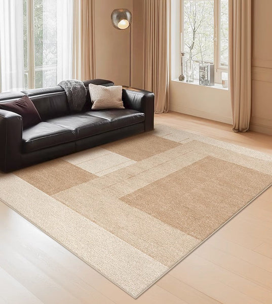 Large Modern Rugs for Living Room, Mid Century Modern Rugs for Bedroom, Contemporary Abstract Rugs under Dining Room Table-Grace Painting Crafts