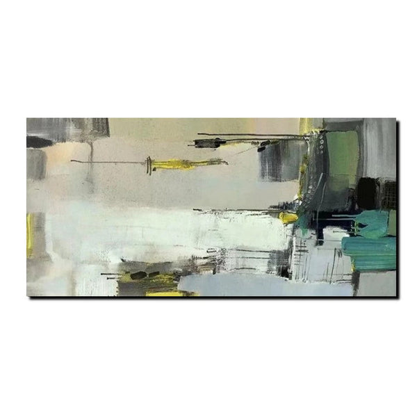 Acrylic Abstract Painting Behind Sofa, Large Painting on Canvas, Living Room Wall Art Paintings, Buy Paintings Online, Acrylic Painting for Sale-Grace Painting Crafts