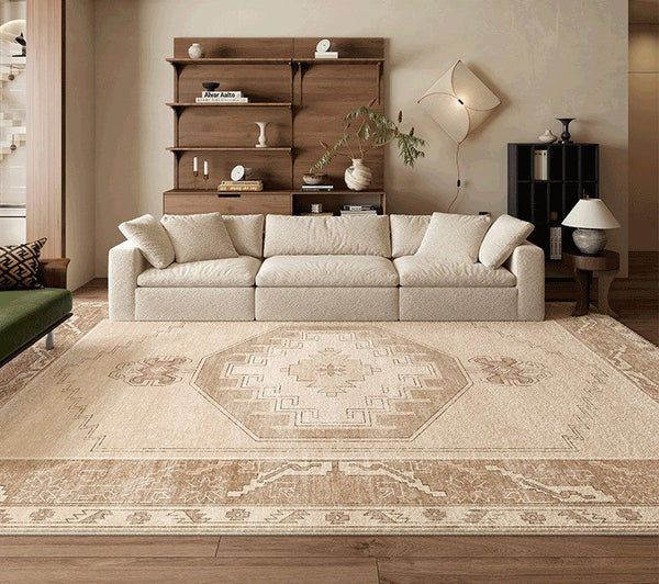 Geometric Modern Carpets for Office, Abstract Modern Rugs for Living Room, Contemporary Modern Rugs Next to Bed, Modern Rugs under Dining Room Table-Grace Painting Crafts