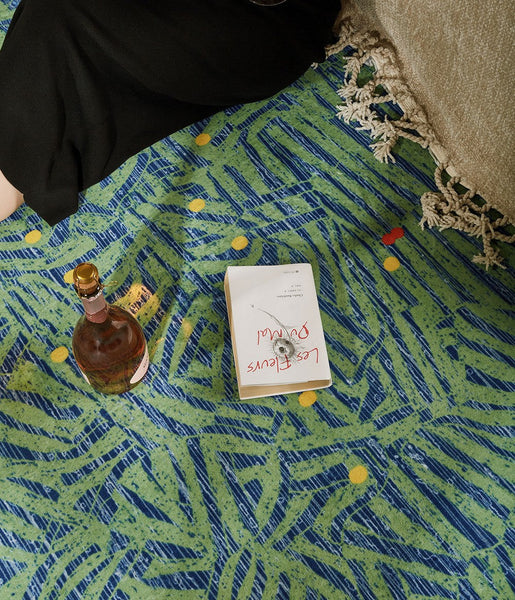 Contemporary Modern Rugs Next to Bed, Abstract Area Rugs for Living Room, Modern Carpets for Office, Geometric Modern Rugs under Dining Room Table-Grace Painting Crafts