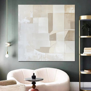 Contemporary Modern Artwork, Large Modern Canvas Painting, Wall Art for Bedroom, Hand Painted Wall Art Painting-Grace Painting Crafts