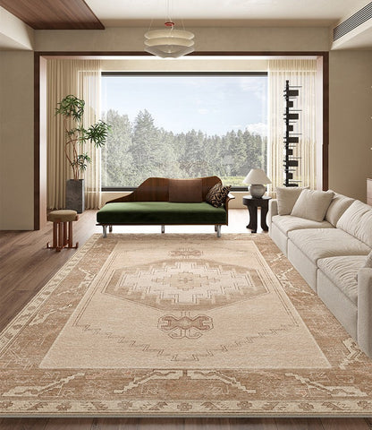 Geometric Modern Carpets for Office, Abstract Modern Rugs for Living Room, Contemporary Modern Rugs Next to Bed, Modern Rugs under Dining Room Table-Grace Painting Crafts