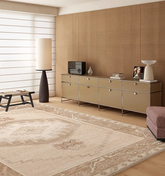 Geometric Modern Carpets for Office, Abstract Modern Rugs for Living Room, Contemporary Modern Rugs Next to Bed, Modern Rugs under Dining Room Table-Grace Painting Crafts