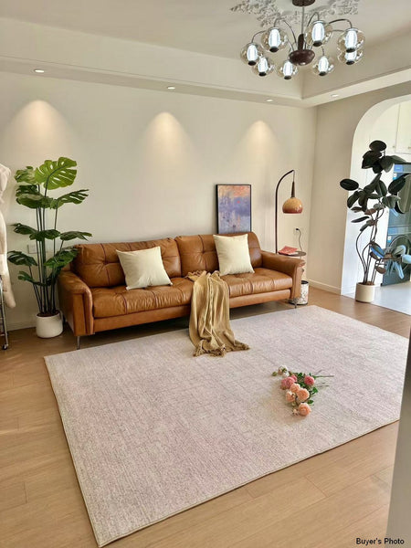 Modern Rugs under Dining Room Table, Abstract Area Rugs for Living Room, Geometric Contemporary Modern Rugs Next to Bed-Grace Painting Crafts
