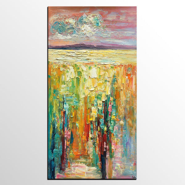 Abstract Art Painting, Simple Modern Art, Wall Art Paintings, Original Abstract Paintings, Custom Extra Large Painting-Grace Painting Crafts