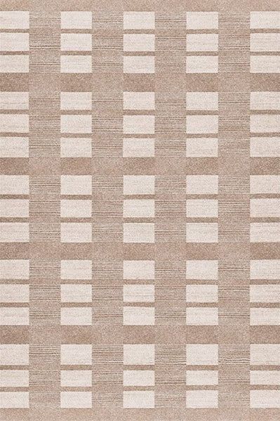 Contemporary Abstract Rugs under Dining Room Table, Mid Century Modern Rugs for Bedroom, Large Modern Rugs for Living Room-Grace Painting Crafts