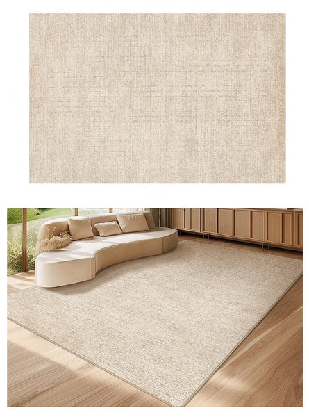 Modern Rugs under Dining Room Table, Abstract Area Rugs for Living Room, Geometric Contemporary Modern Rugs Next to Bed-Grace Painting Crafts