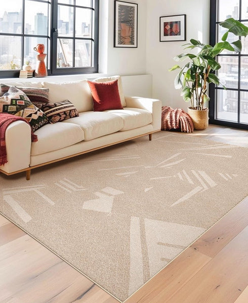 Large Modern Rugs for Living Room, Contemporary Modern Rugs for Bedroom, Extra Large Geometric Modern Rugs for Dining Room-Grace Painting Crafts