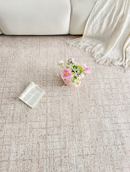 Modern Rugs under Dining Room Table, Abstract Area Rugs for Living Room, Geometric Contemporary Modern Rugs Next to Bed-Grace Painting Crafts