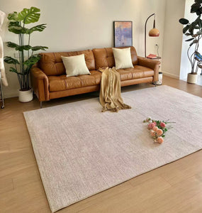 Modern Rugs under Dining Room Table, Abstract Area Rugs for Living Room, Geometric Contemporary Modern Rugs Next to Bed-Grace Painting Crafts