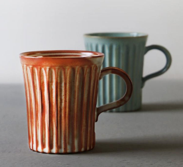 Large Capacity Coffee Cup, Cappuccino Coffee Mug, Handmade Pottery Coffee Cup, Large Tea Cup-Grace Painting Crafts