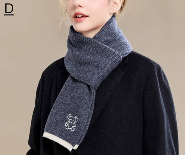 Cold Weather Scarf, Fashion Scarf, Christmas Gifts for Her, Holiday Scarf, Elegant Wool Scarves, Warm Winter Scarf, Winter Wool Scarf, Soft Cashmere Scarf for Women-Grace Painting Crafts