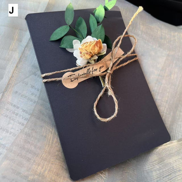 Wedding Greeting Card, Unique Anniversary Greeting Card, Creative Birthday Greeting Card, Beautiful Valentine's Day Greeting Card, Original Handmade Dried Flower Greeting Cards-Grace Painting Crafts