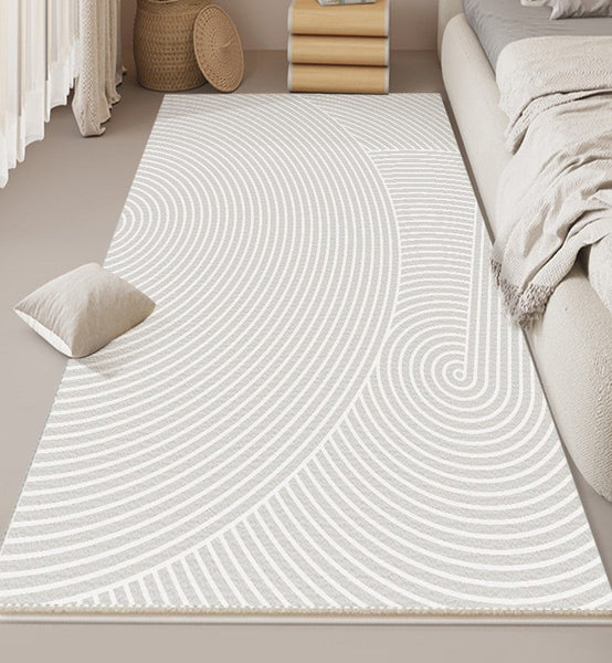 Bedroom Modern Rugs, Modern Living Room Area Rugs, Modern Area Rugs under Coffee Table, Modern Rugs for Dining Room Table, Geometric Floor Carpets-Grace Painting Crafts