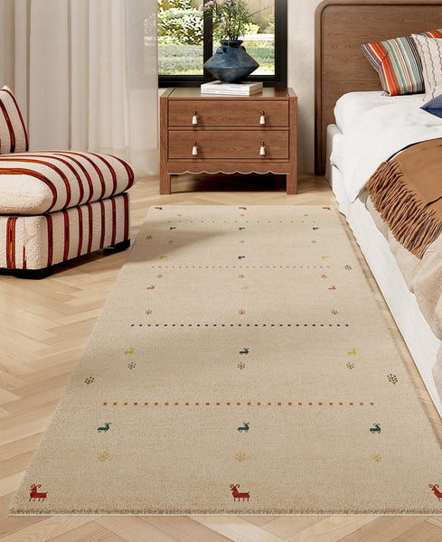 Contemporary Runner Rugs for Living Room, Modern Runner Rugs Next to Bed, Runner Rugs for Hallway, Bathroom Runner Rugs, Kitchen Runner Rugs-Grace Painting Crafts