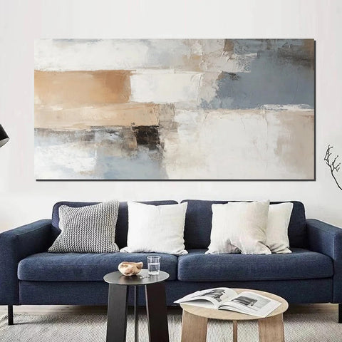 Acrylic Paintings for Living Room, Simple Painting Ideas for Living Room, Acrylic Painting on Canvas, Modern Paintings for Bedroom, Large Wall Art Ideas for Dining Room-Grace Painting Crafts