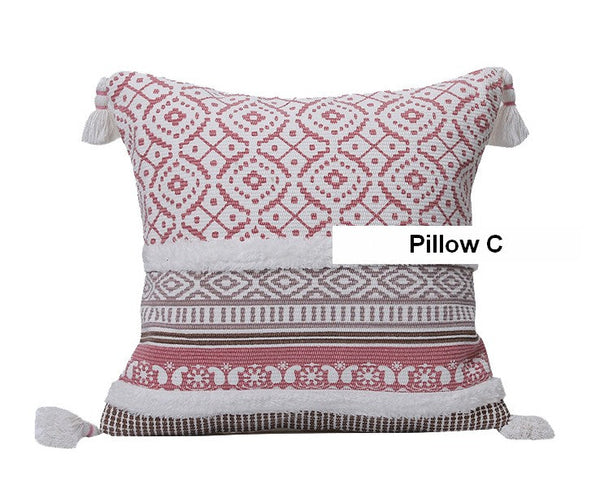 Modern Decorative Pillow for Interior Design, Contemporary Decorative Pillow Covers, Geometric Modern Sofa Pillows for Bedroom, Square Pillows for Couch-Grace Painting Crafts