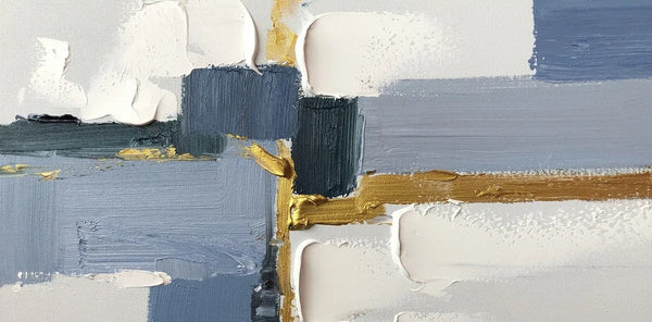 Abstract Acrylic Paintings on Canvas, Hand Painted Wall Art Paintings, Contemporary Canvas Artwork, Abstract Wall Art Paintings, Modern Art Paintings for Dining Room-Grace Painting Crafts