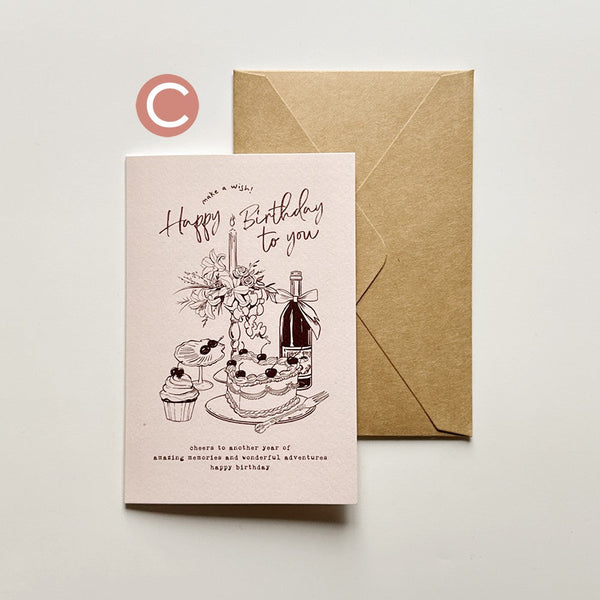 Creative Birthday Greeting Cards, Birthday Cards to Friends, Happy Birthday Cards, Beautiful Birthday Greeting Cards to Lovers, Greeting Cards to Mother-Grace Painting Crafts
