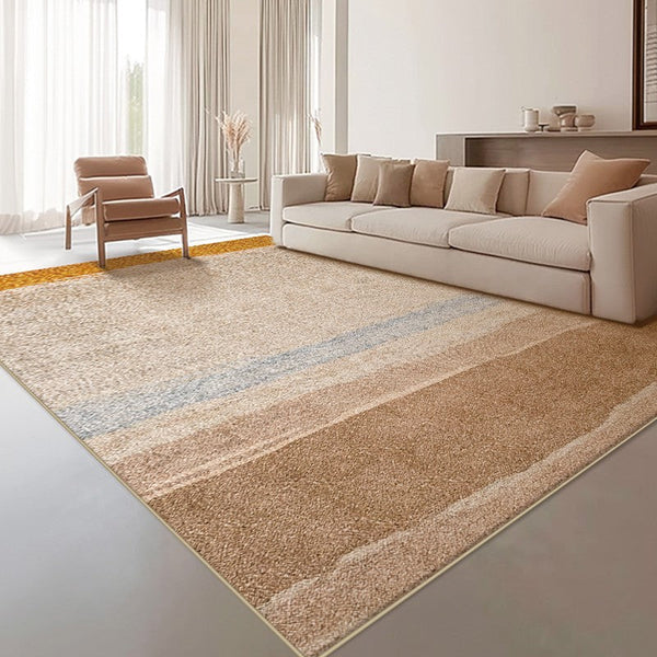 Abstract Area Rugs for Bedroom, Contemporary Modern Rugs for Living Room, Geometric Modern Rugs under Dining Room Table, Modern Carpets under Coffee Table-Grace Painting Crafts